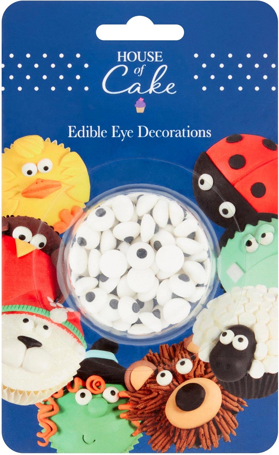 House of Cake Edible Eye Decorations 25g Eyeball Sugar Decorations