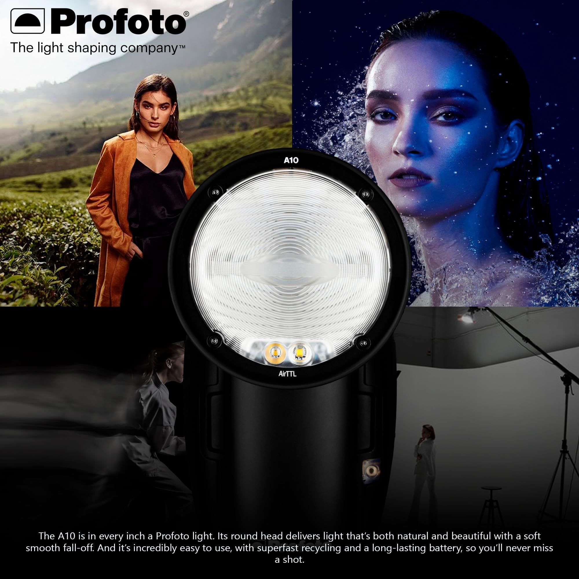 Amazon.co.jp: Profoto A10 オンカメラフラッシュライト Sonyバンドル