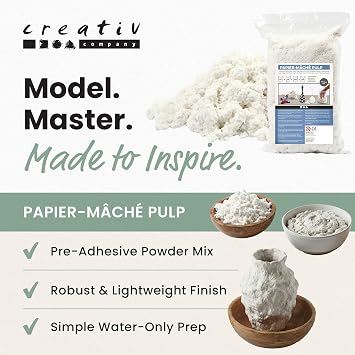Papier-mache Pulp, 400g
