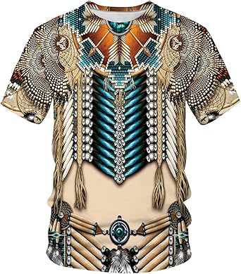 GLUDEAR Men's Summer Casual 3D Print 