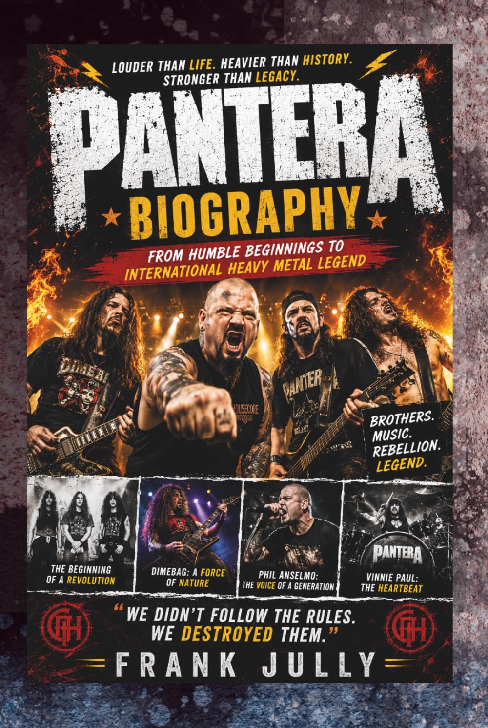 PANTERA BIOGRAPHY: From Humble Beginnings to International Heavy Metal Legend