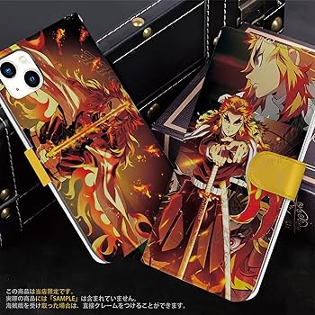 Amazon.co.jp: 鬼滅の刃 スマホケース iphone x/xs ケース 手帳 型