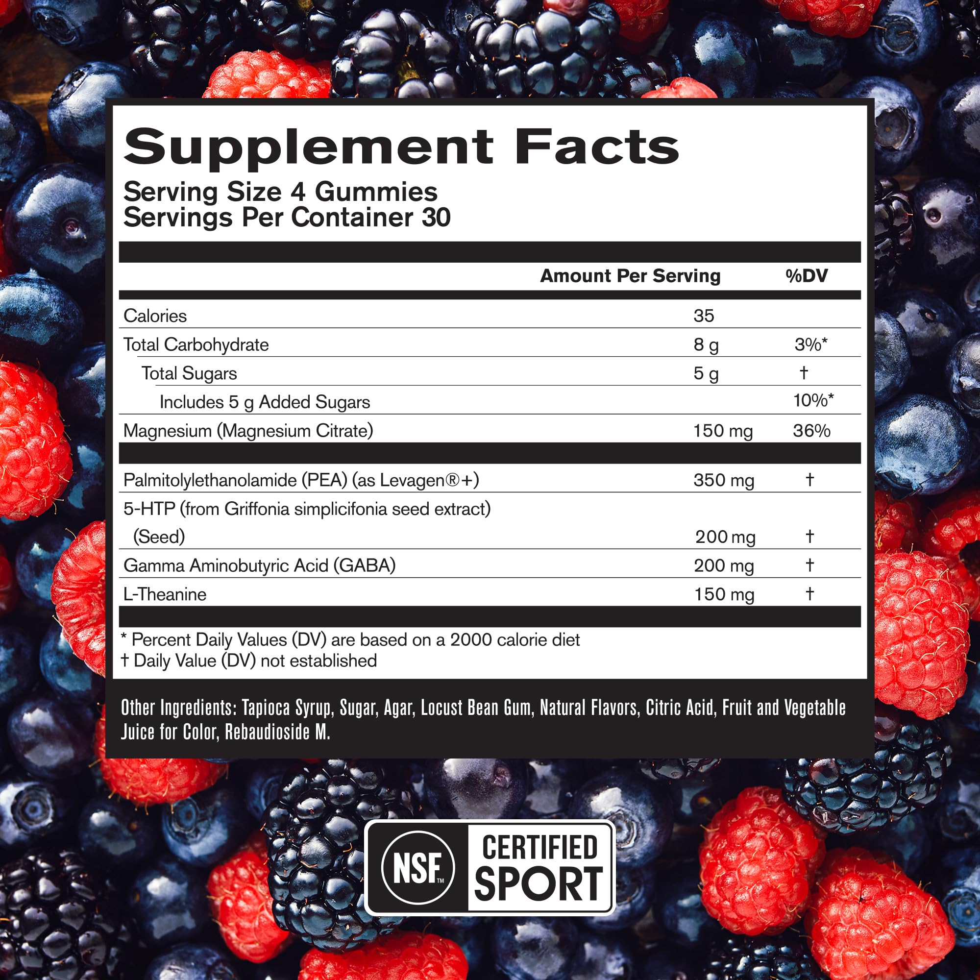 BPN Peak Sleep Gummy, Sleep Aid & Recovery Support Supplement, Berry — Amazon image 2