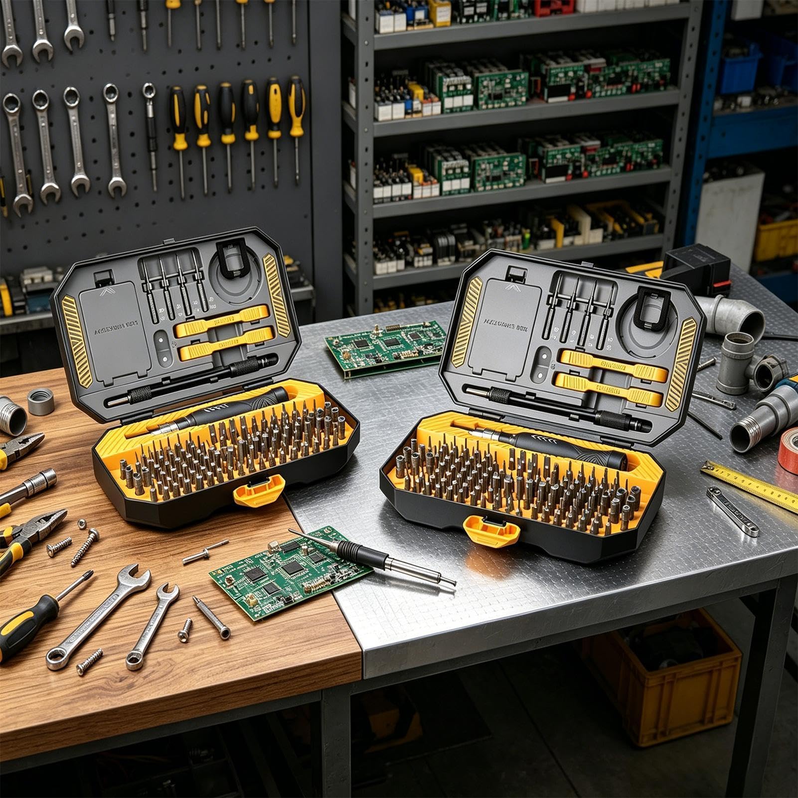 Juego Destornilladores Kit De Herramientas Magnéticas Antideslizantes Con | Set De Destornilladores Magnéticos De Precisión Para El Personal De Mantenimiento De Maquinaria Y Para Electrici