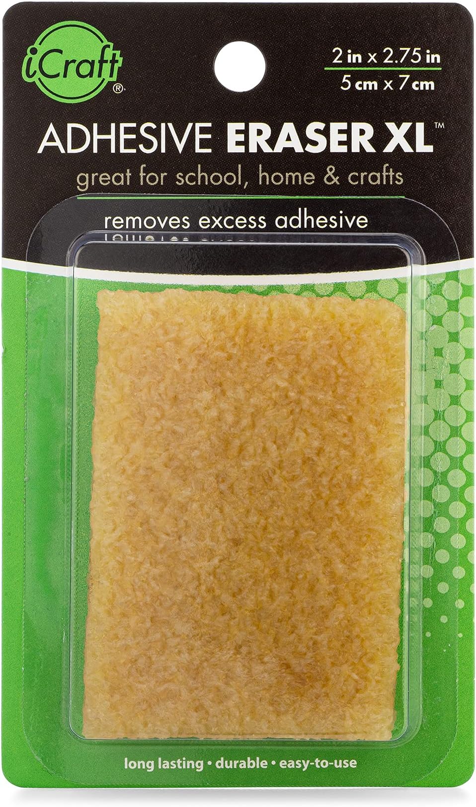 iCraft Adhesive Eraser and Pickup XL, Yellow
