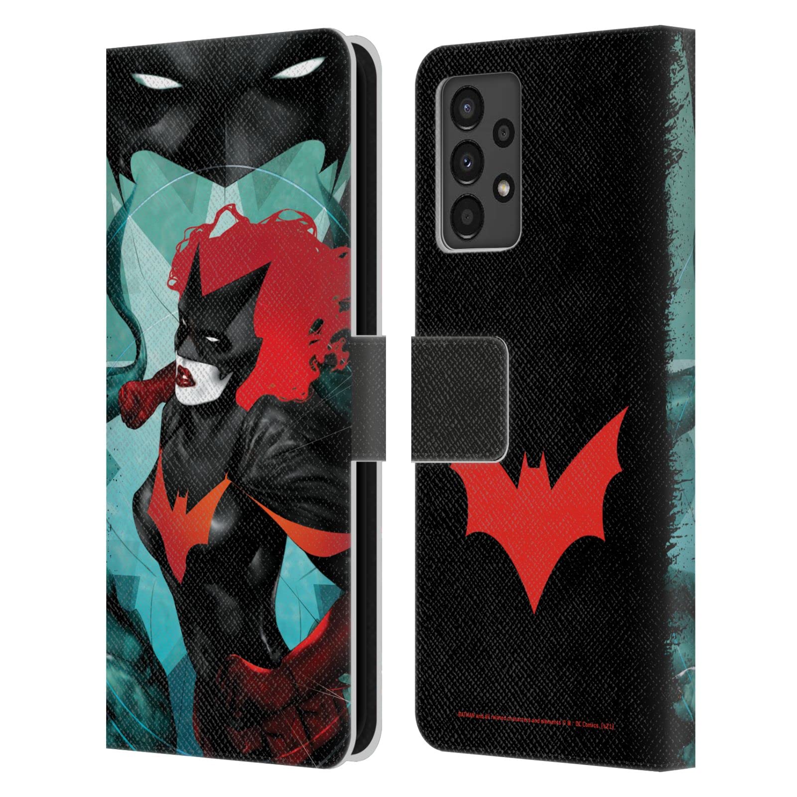 Funda soporte Samsung Galaxy A13 Batman tipo libro con ranuras para tarjetas 7