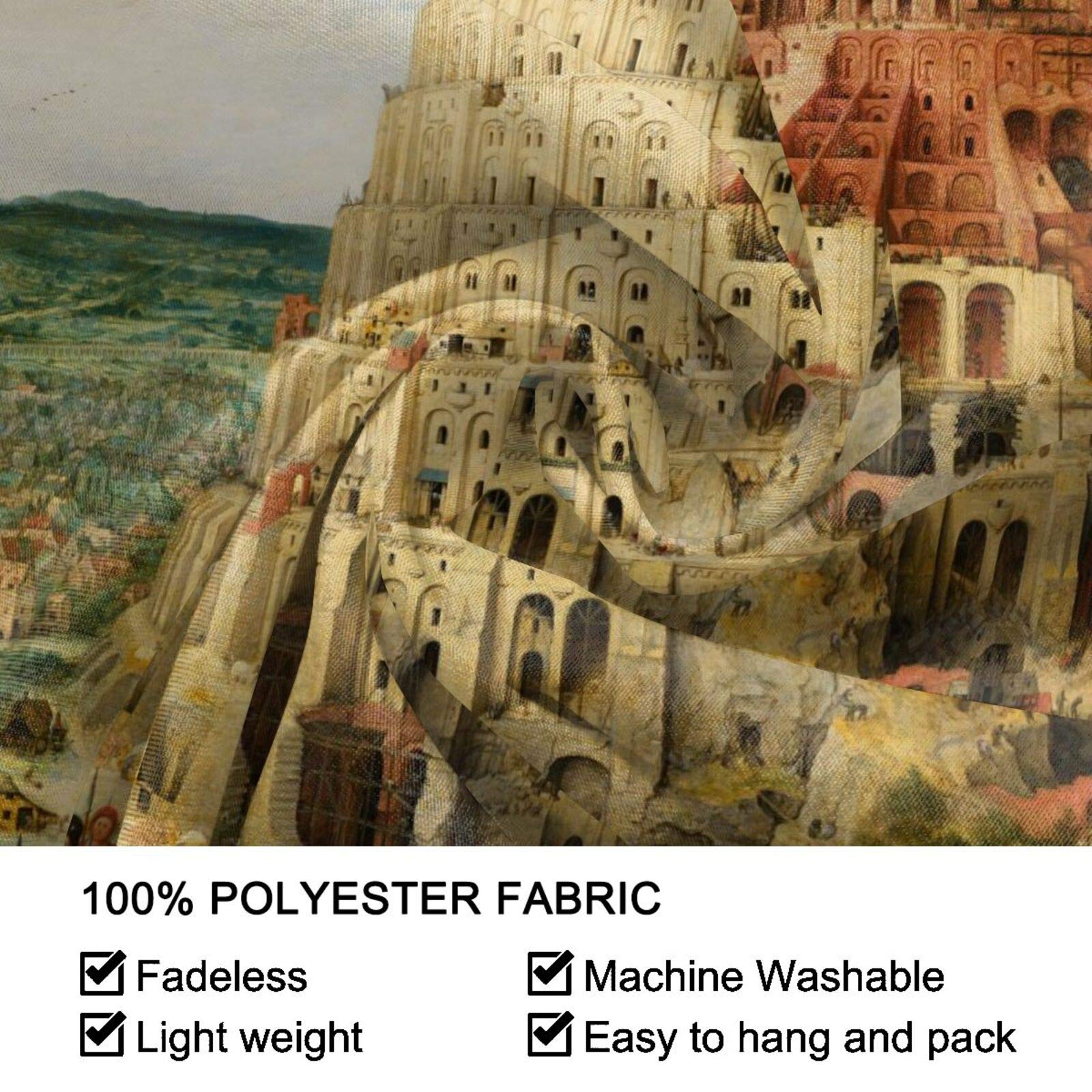 Amazon.co.jp: ピーテル・ブリューゲル『バベルの塔』 タペストリー