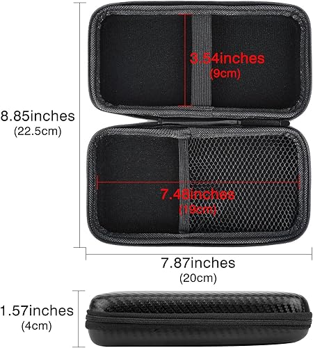 Miniatura 2 de Caja de almacenamiento de cargador solar portátil, banco de energía, funda rígida de viaje, compatible con cargador solar Kepswin de 42800 mAh,