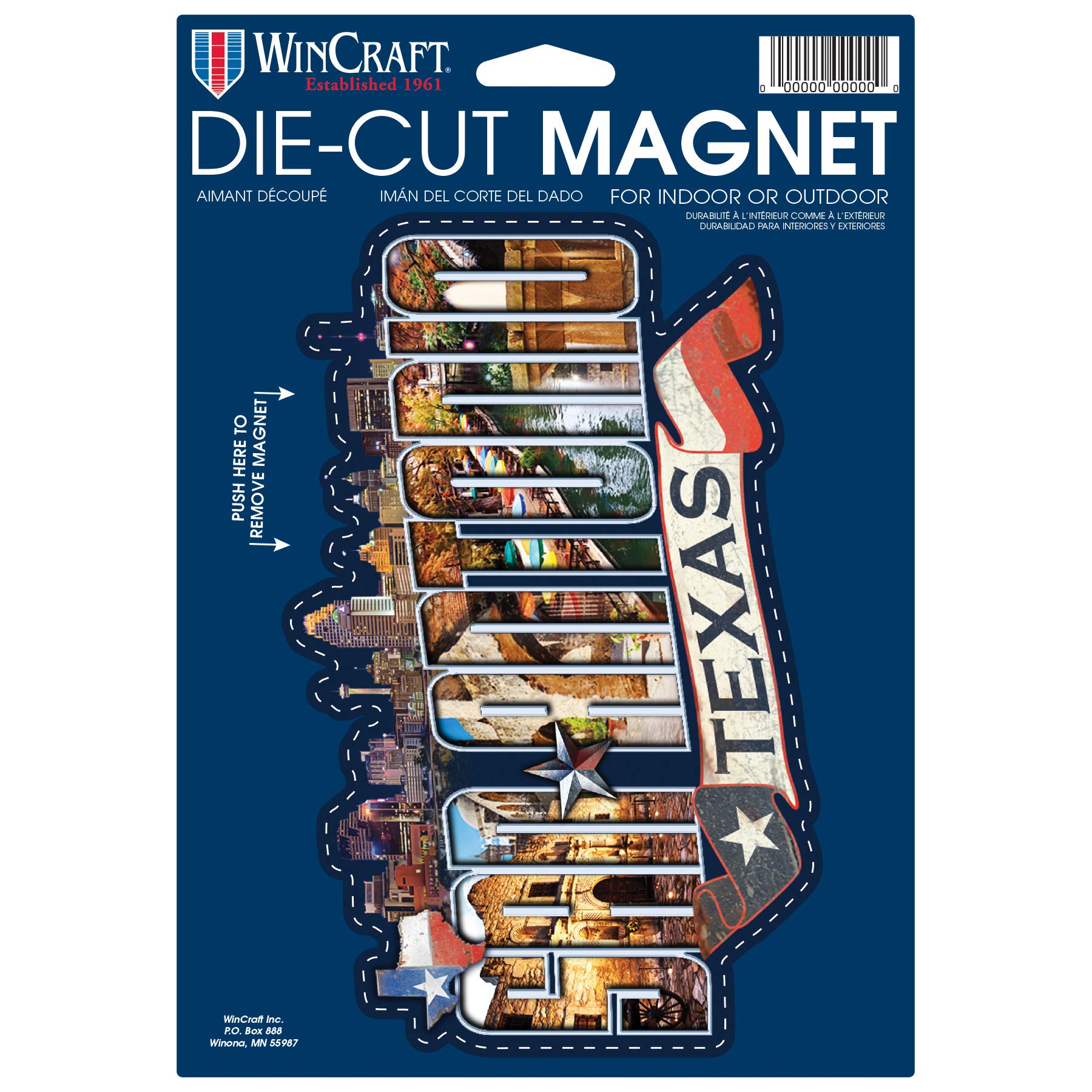 Magnet Texas San Antonio WinCraft : finissez-en avec les petits aimants qui glissent