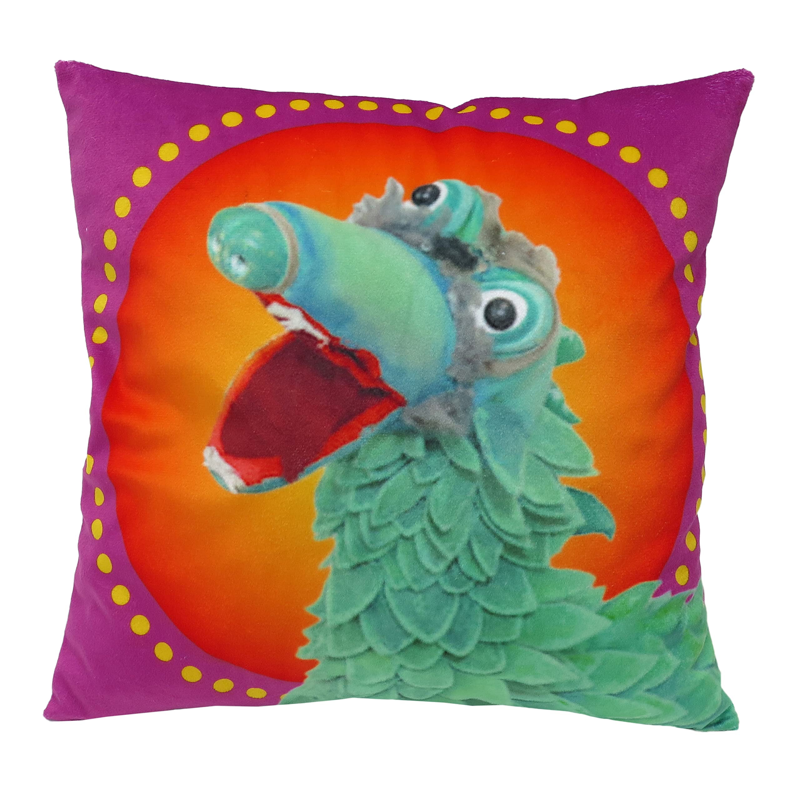Coussin lombaire dragon 30x30cm pour le soutien du dos des enfants et garcons au bureau