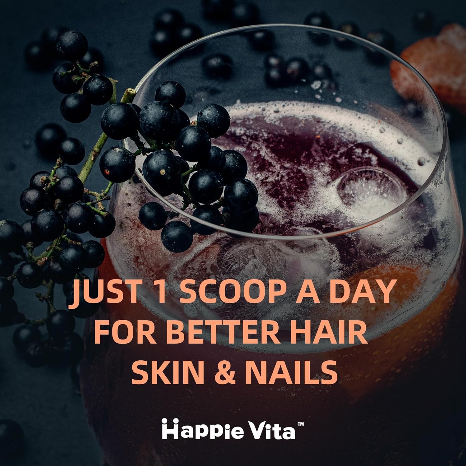 Multi Collagen Peptides Powder, 5 Types (I, II, III, V, X) Collagen Protein Powder with Biotin, Hyaluronic Acid, Vitamin C, Grass-Fed & Pasture-Raised, Keto, Paleo, Unflavored 1.1 lbs - Image 5