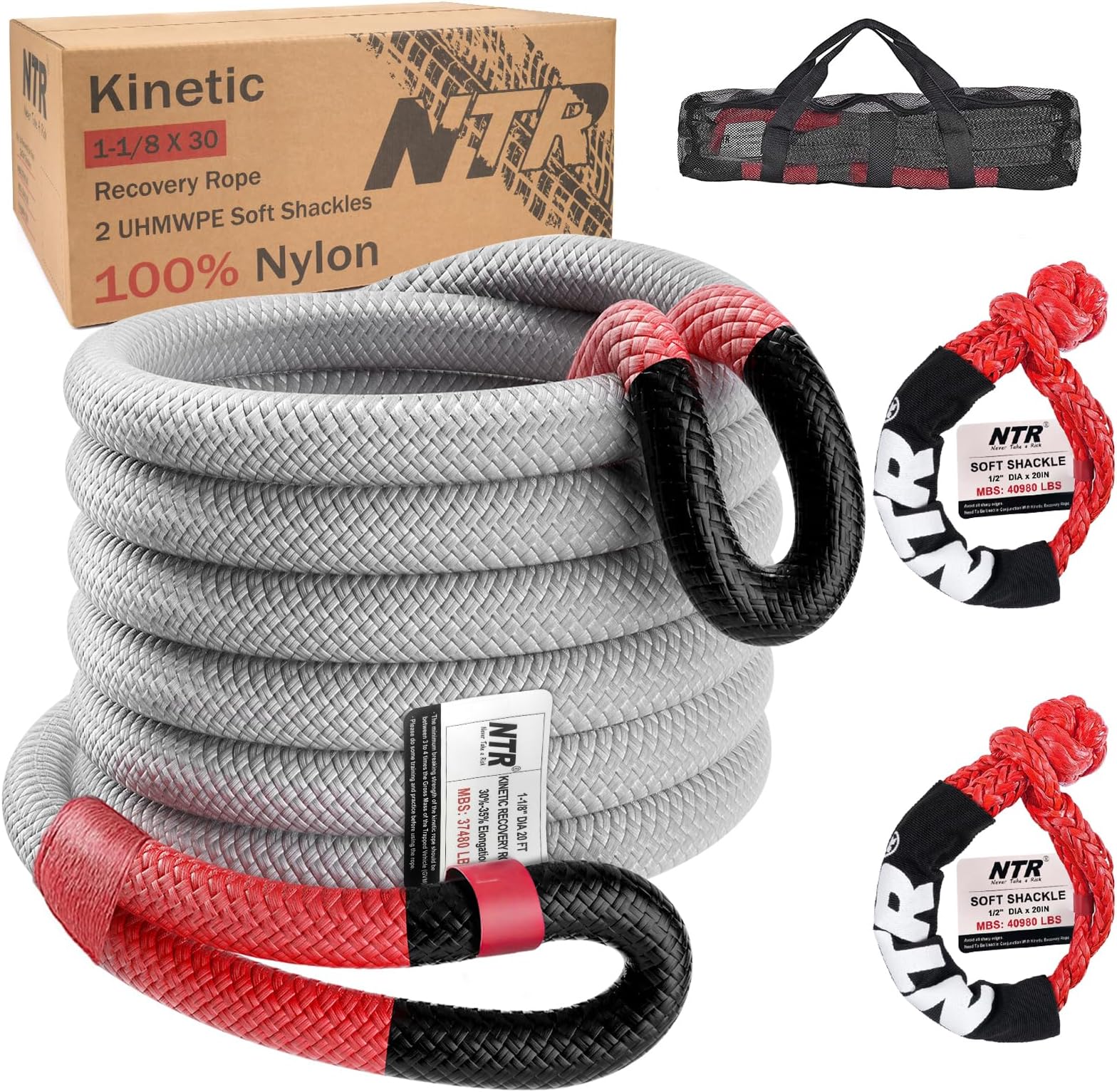 UCHENTON New Tow Rope to Replace Towing Winch, A SelfHelp