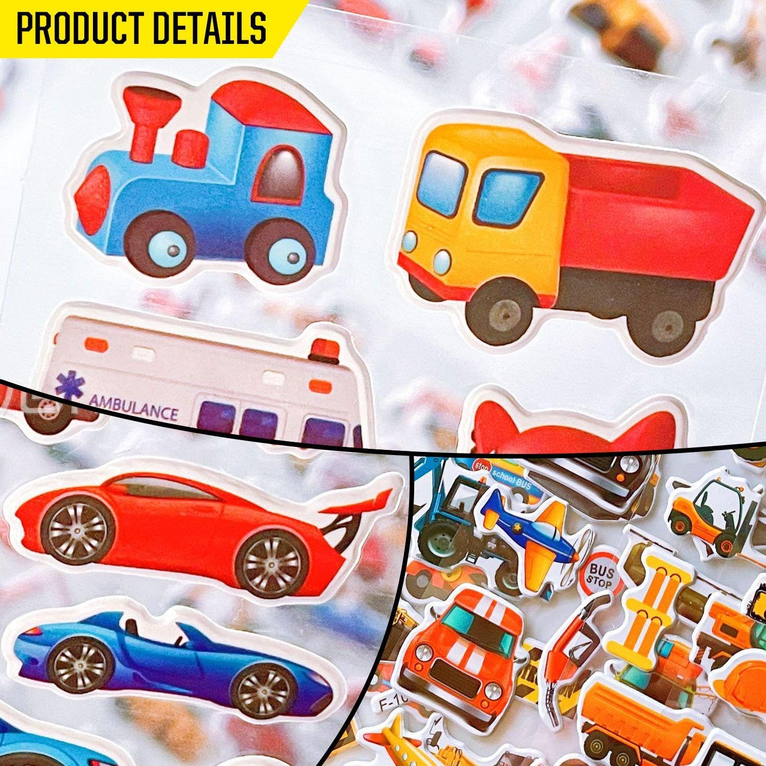 EOWVISN 24 Cartoon Car Stickers, Creative Stickers, Children'S Stickers, Interesting Stickers, Decorative Stickers - Image 3