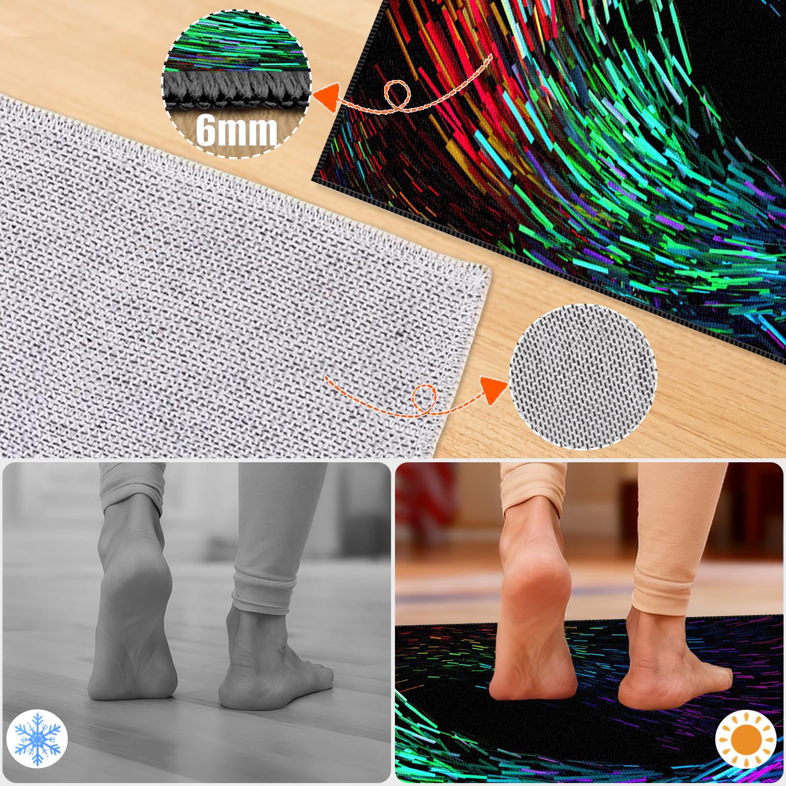 Tappeto per Sedia Gaming, Tappeto da Gioco per Cameretta dei Ragazzi, Protezione Parquet e Pavimenti Duri, Decorazione per la Sala Giochi dei Bambini, Gaming Tappeto Sedia Lavabile 90 x 140cm