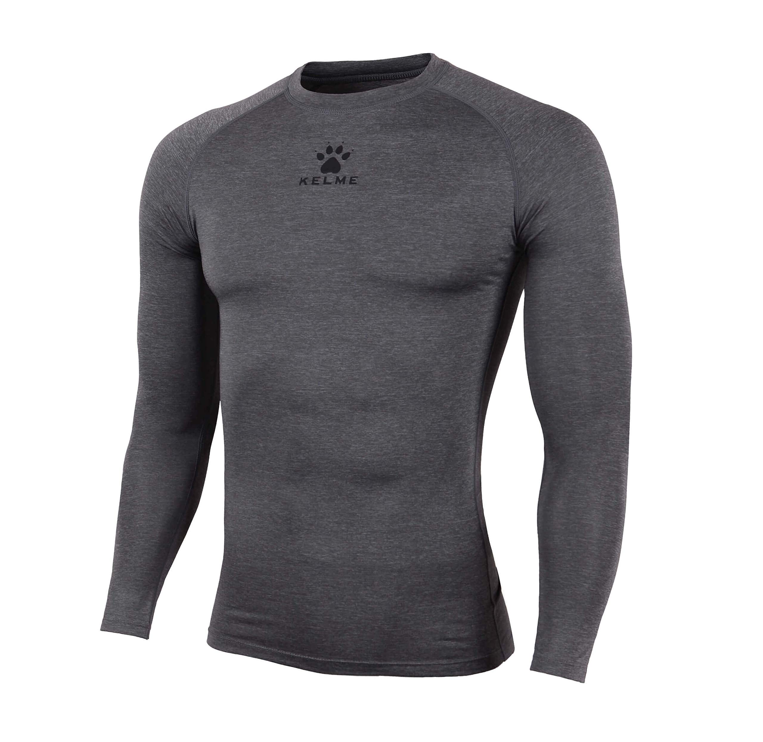 KELME Men's Cool Dry Compression Shirt Long Sleeve – Sports Base Layer Unisex – - Picture 16 of 26