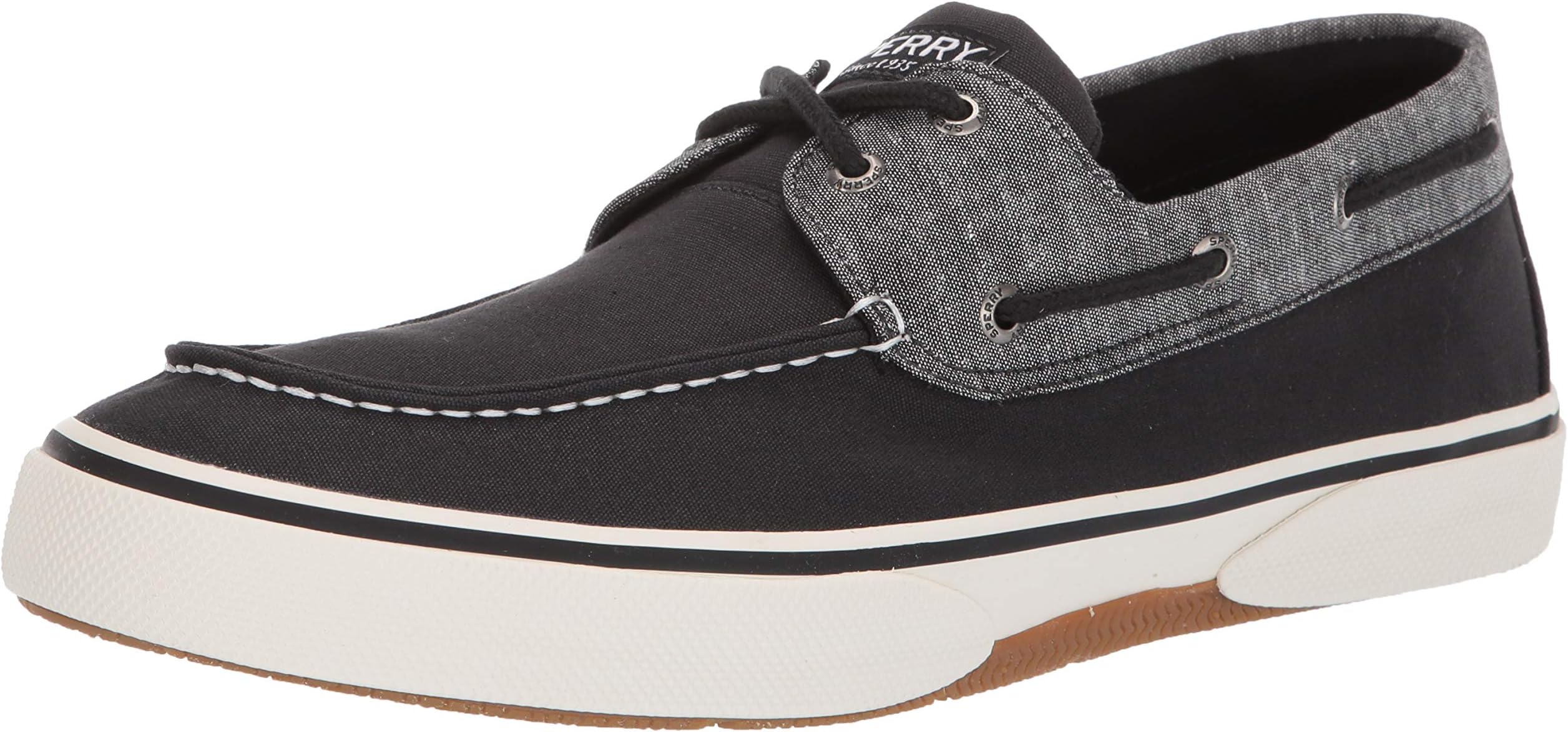 black sperry topsiders