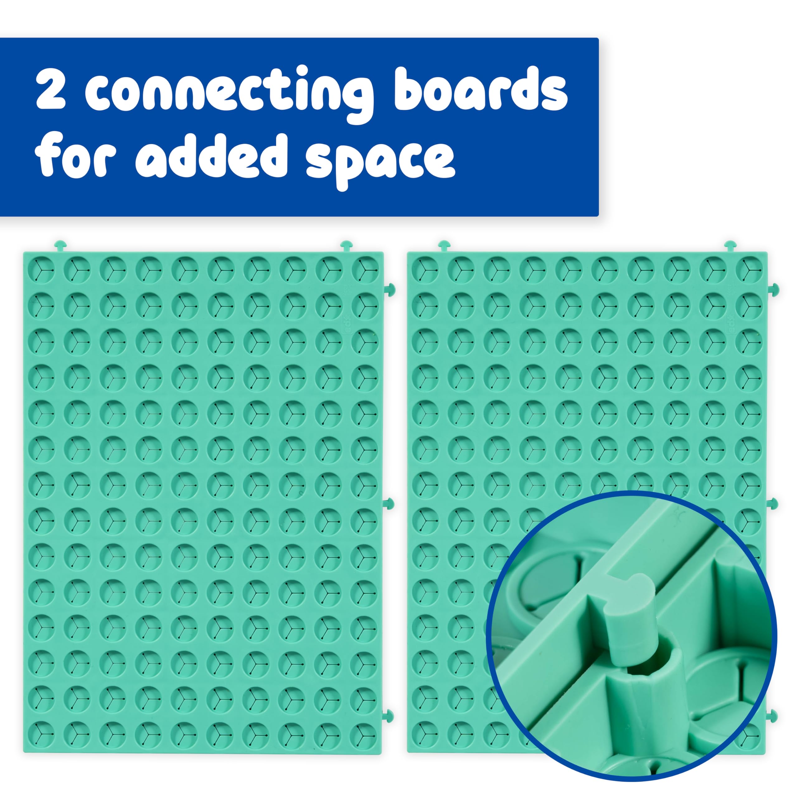 Spark & Wow Calm Down Threading Boards | Aquatica | Set of 2 | Calming Sensory Board | Social Emotional Learning Activities | Occupational Therapy Toys