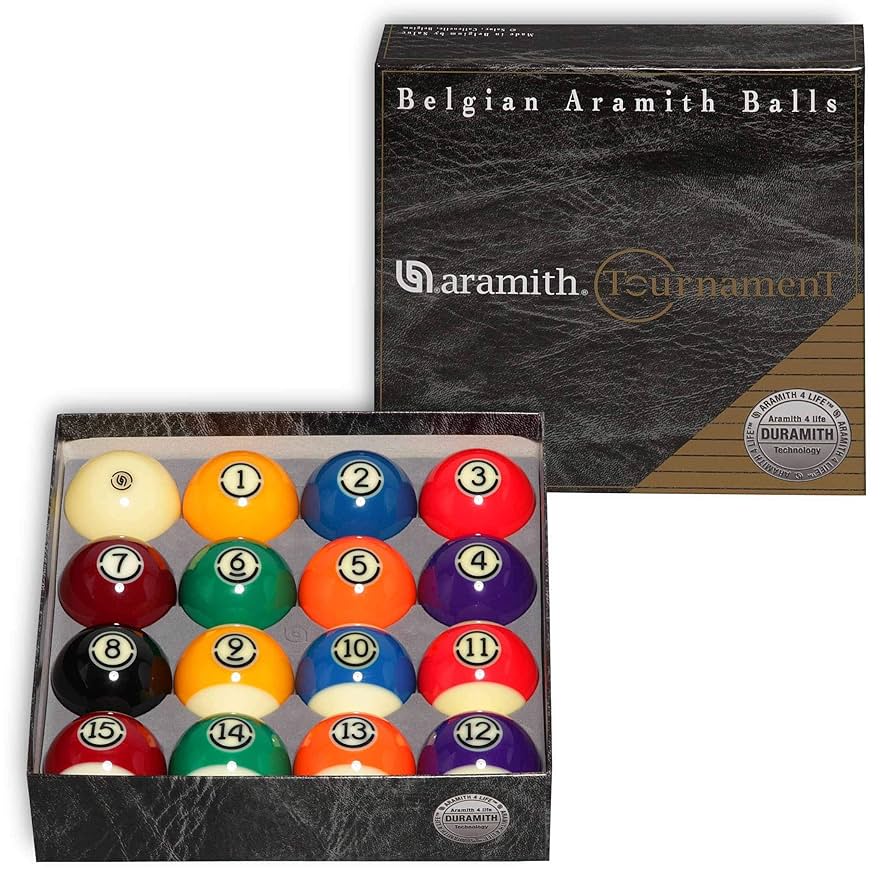 Aramith Tournament Billiard Pool Ball Set 2 1/4
