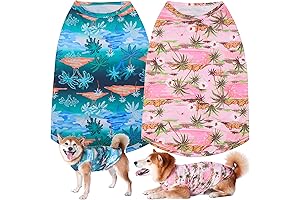 Summer Cooling Hawaiian Shirt for Dogs