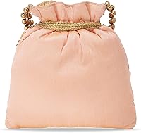Vista 7 de Aheli Potli Monederos para mujer, hecho a mano, bolso de noche, elegante pulsera de moda nupcial