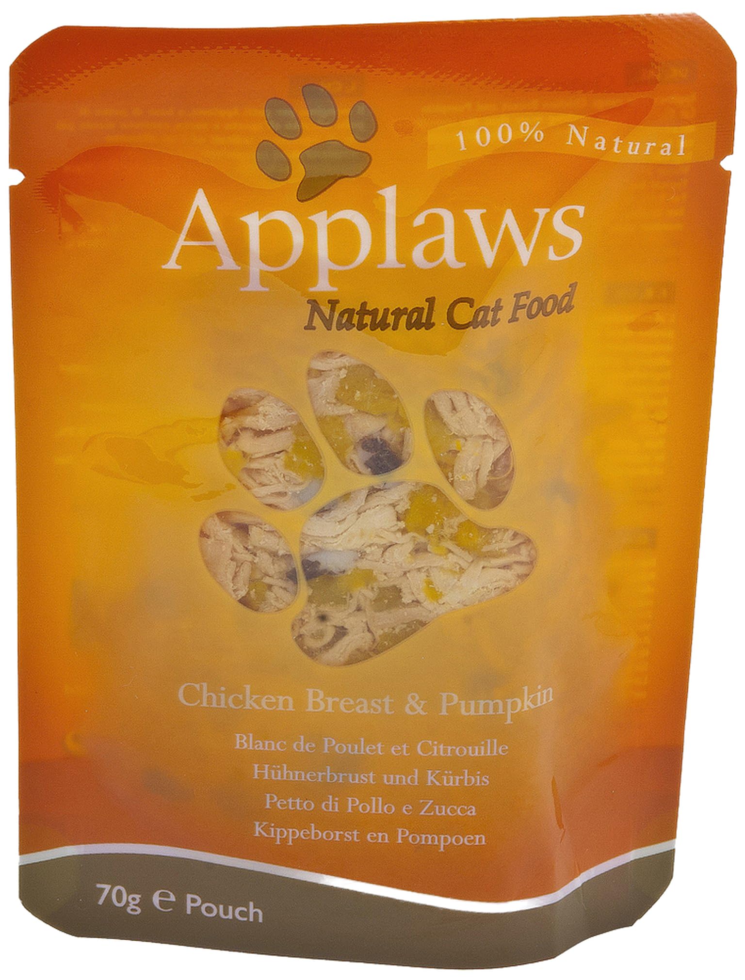 Applaws Cat Pouch Chicken & Pumpkin 70G X 12 from B&Q