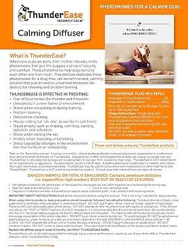 ThunderShirt Classic Dog Anxiety Jacket and ThunderEase Calming Diffuser Kit Bundle, Medium