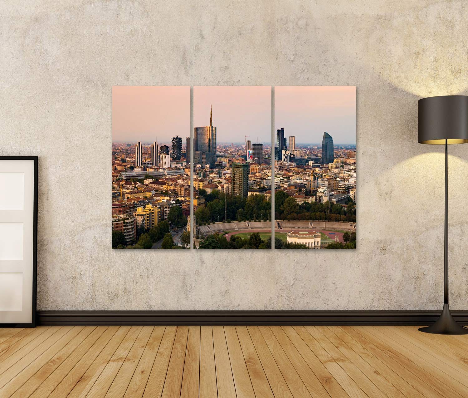 Immagine su tela New Building and Skylines a Milano Italia murale poster stampa artistica immagini