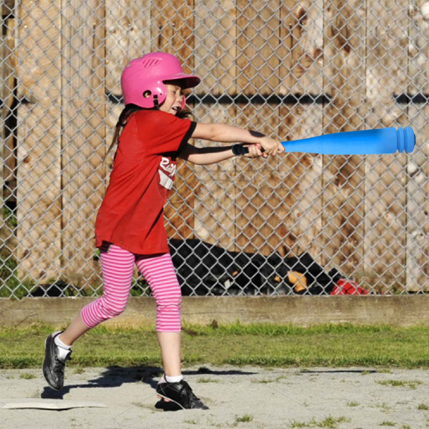 Batte de Baseball en Mousse Douce Légère avec Balle pour Enfants