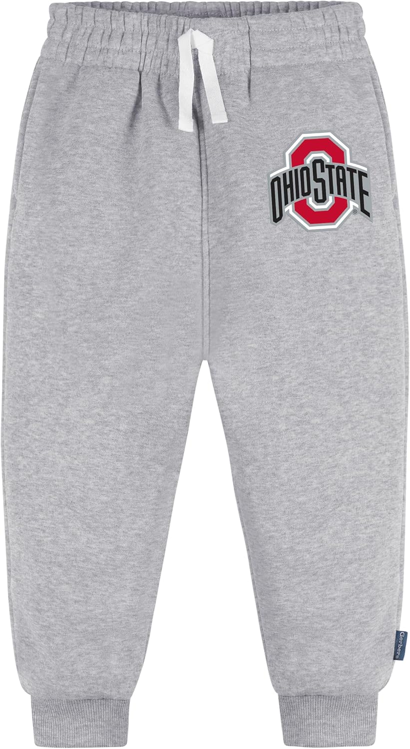 Gerber NCAA Baby & Toddler Boys College Team Fleece Jogger Sweatpants