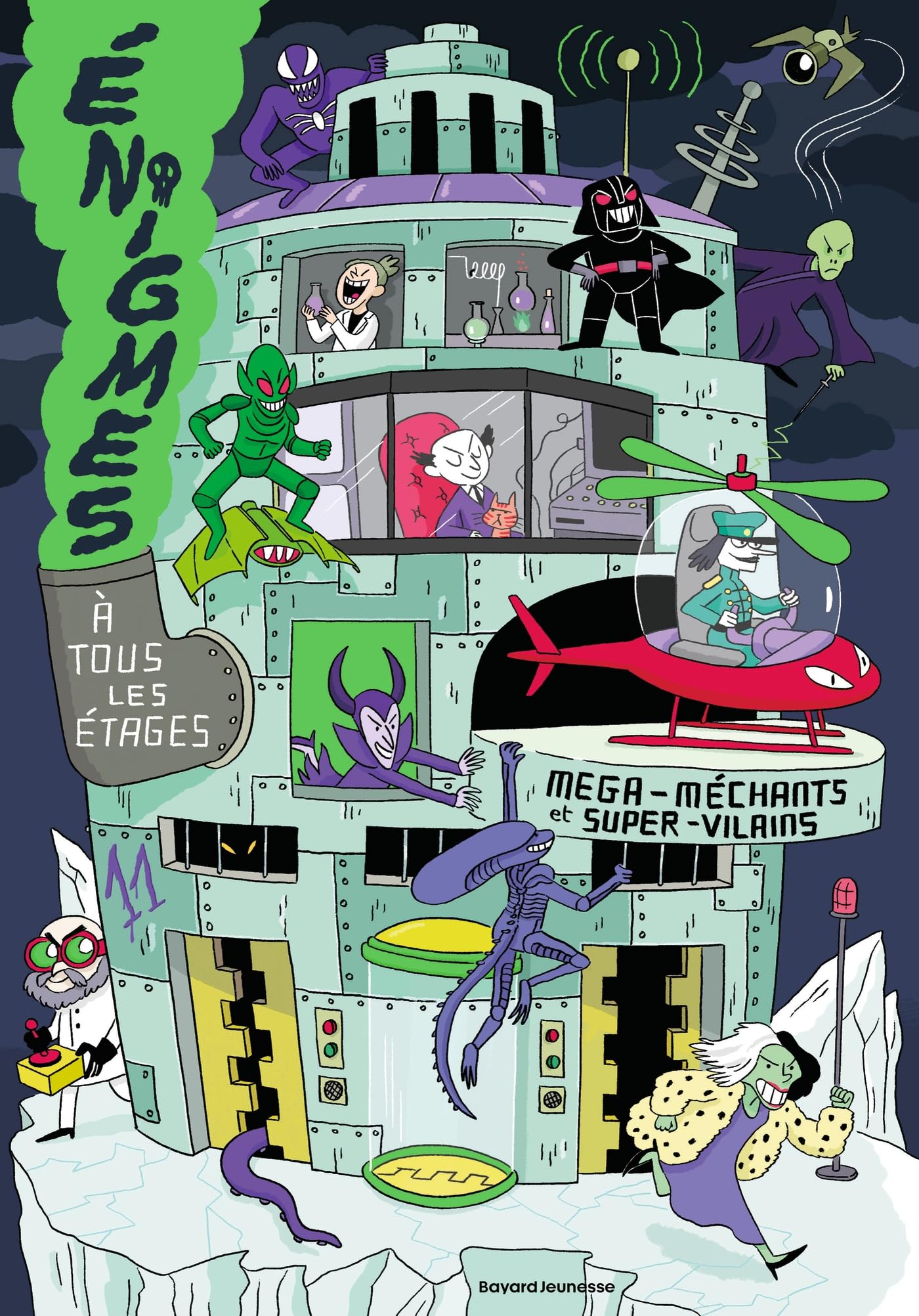 Énigmes à tous les étages, Tome 11: Méga-​méchants et super-​vilains