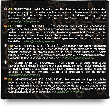 Pure Authentic Siberian Altai Golden Mountains Shilajit Resin 100g 3.53oz - Measuring Spoon Quality & Safety Certificate in Each Box