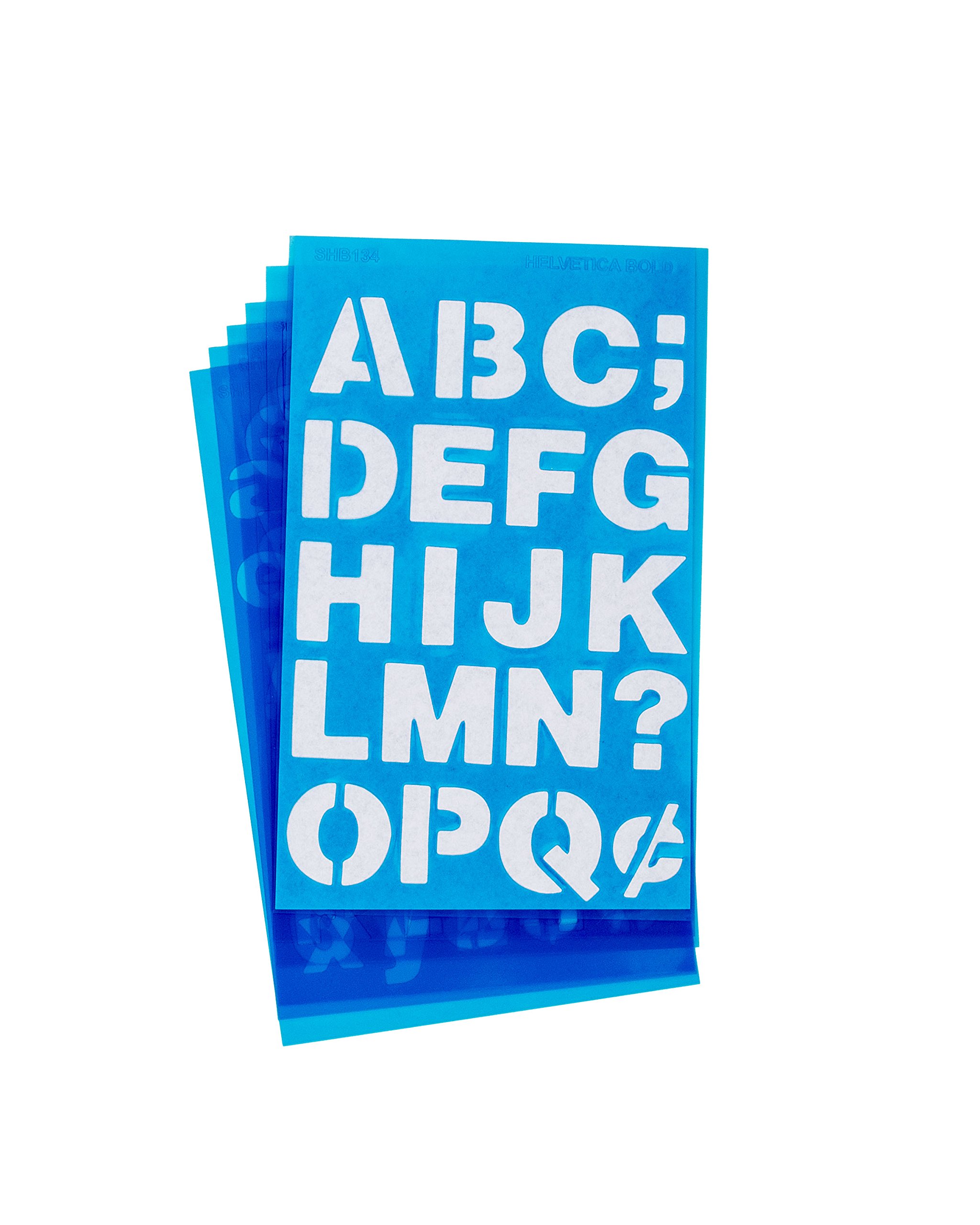 Wood Auger Bits Westcott Helvetica Bold Stencil Set - 3/4 & 1 Inch ...