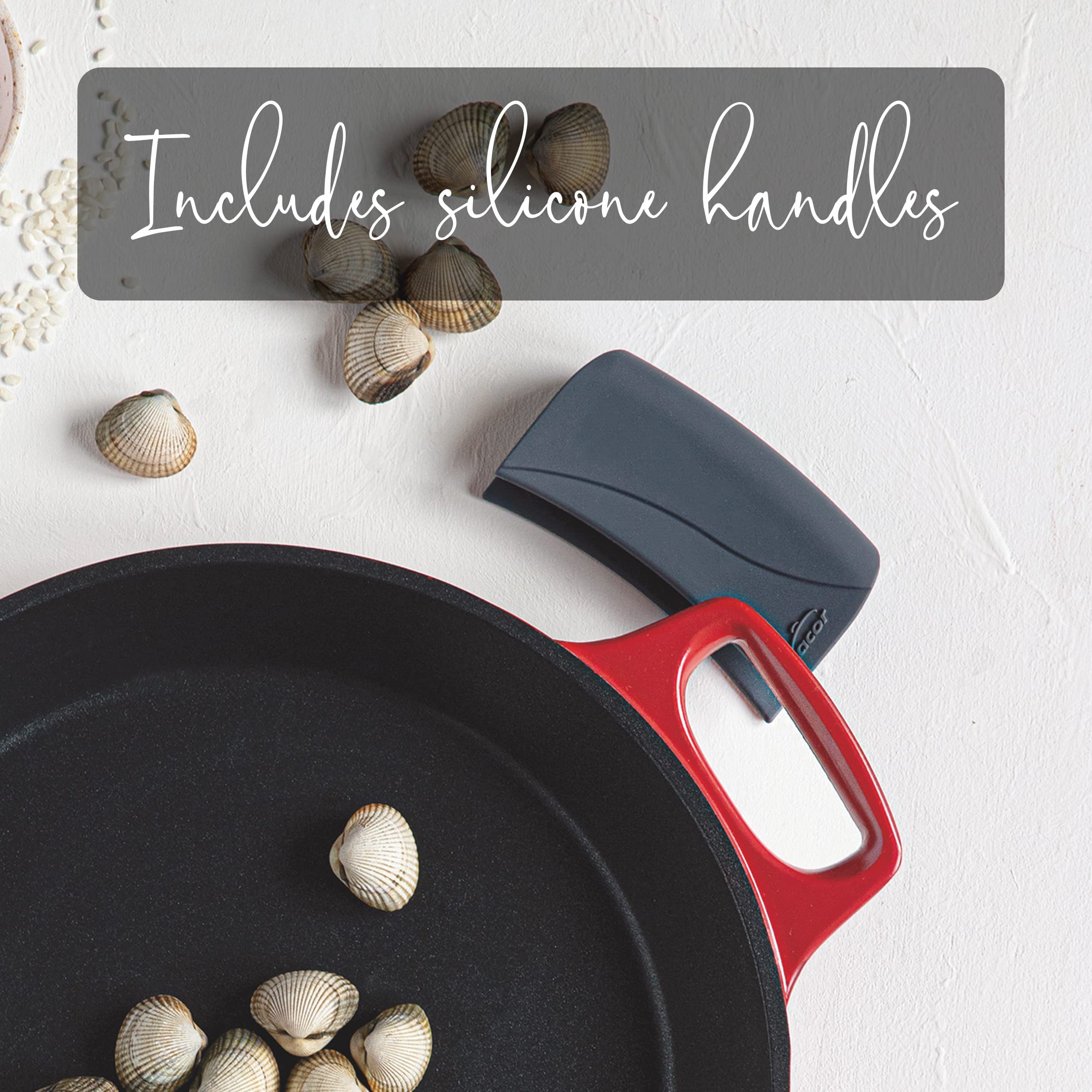 Padella Antiaderente In Acciaio Inox 18/10 Lacor Home 24 Cm