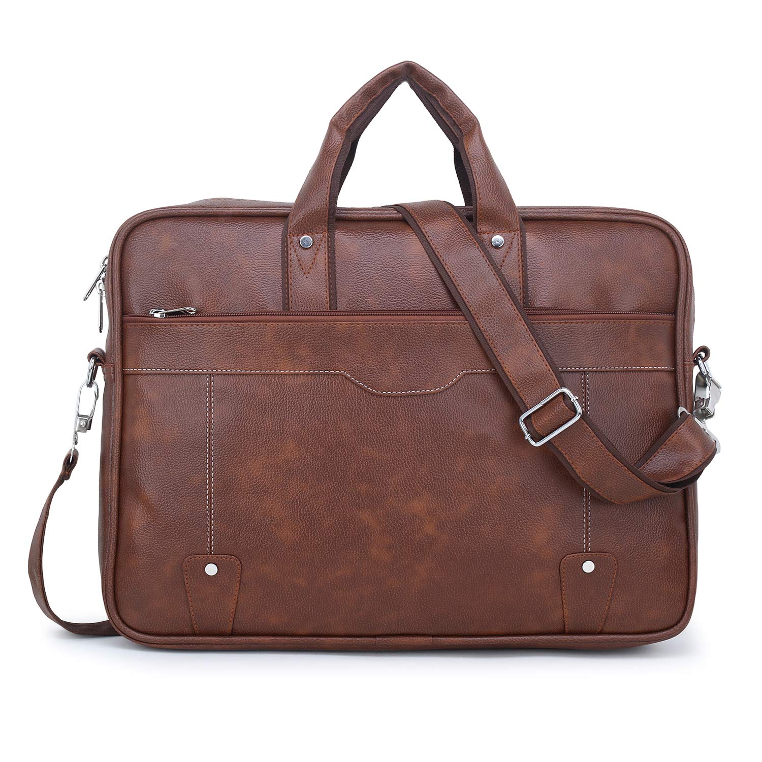 GOLD SKY Mens Synthetic Leather Briefcase Best Laptop Messenger Bag Satchel for Men (B08X2T5KGG) Amazon Price History, Amazon Price Tracker