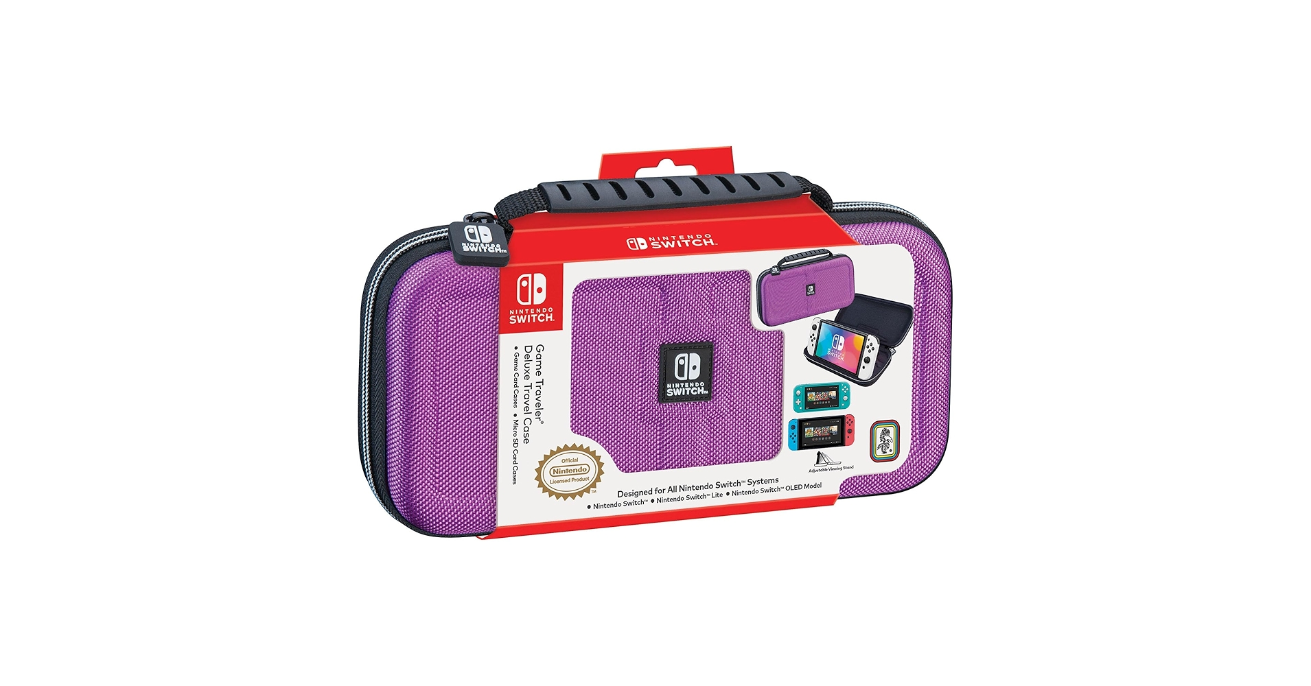 Nintendo Switch Lite パープル（北米版、SD・ケース付） Nintendo Switch Lite パープル（北米版、SD・ケース付）