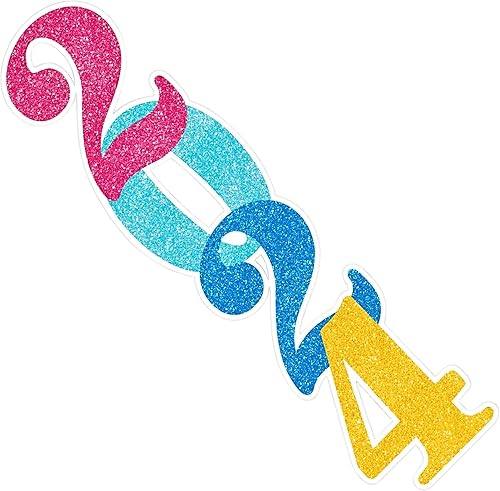 Extraordinaire découpe à Paillettes géantes Multicolores « Follow Your Dreams 20