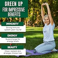 Vista 5 de Cápsulas de clorofila de 600 mg – Píldoras naturales de clorofila para mujeres y hombres – Suplemento de clorofila altamente biodisponible