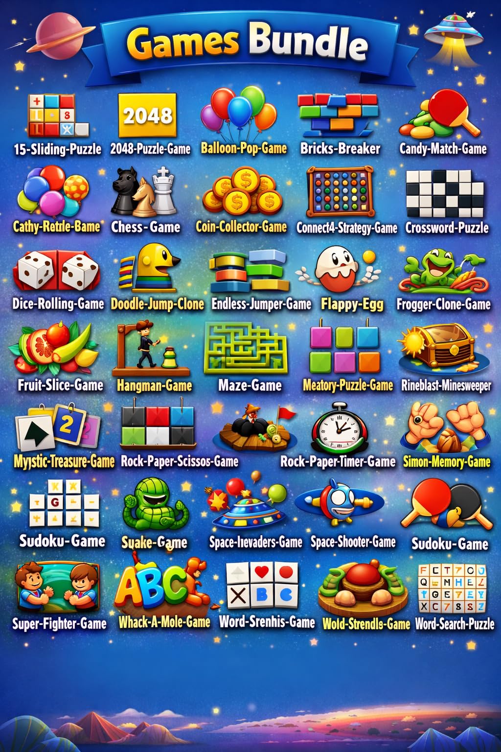 Softinapp-37 Games Bundle