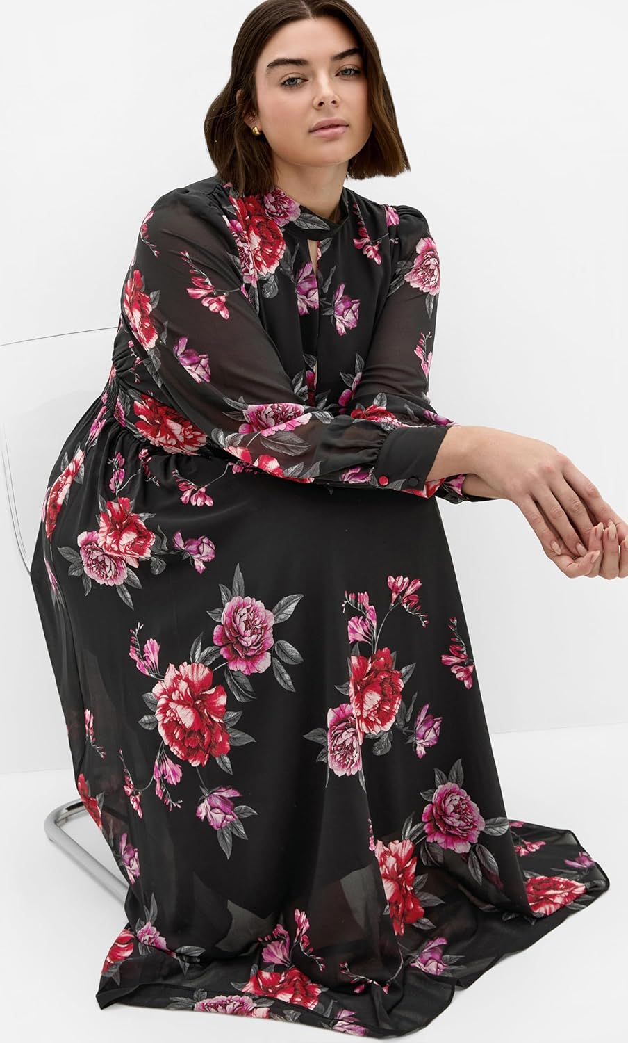 City Chic Women's Plus Size Dress - Alexandra Print Maxi - Image 2