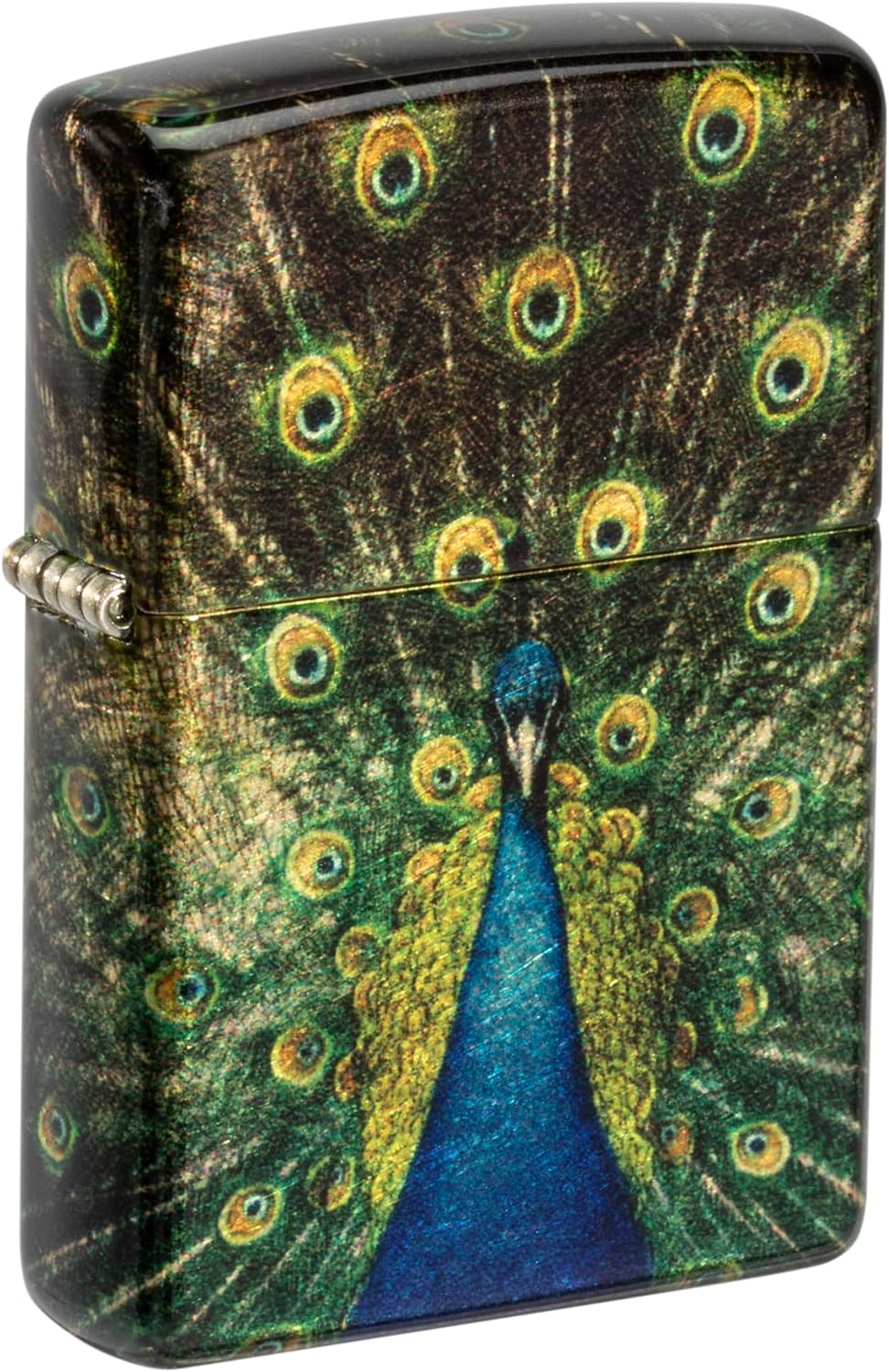 Zippo Lighter: Peacock Design - 540 Fusion 48846
