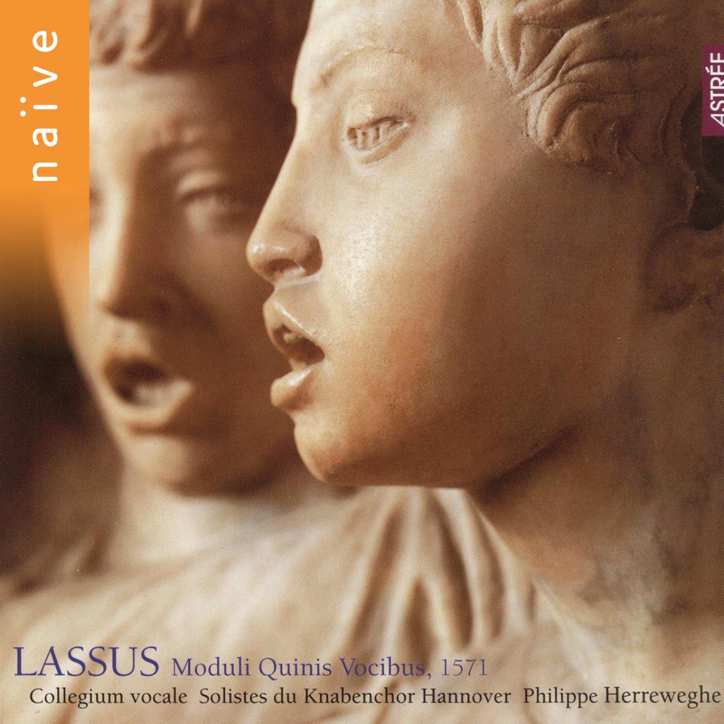 Moduli Quinis Vocibus 1571 [Audio CD] Lassus; Herreweghe and Collegium Vocale