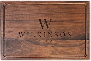 Personalized Cutting Board: Unique Monogrammed Elegance for Culinary Creations