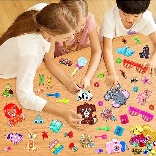 Miniatura 5 de 1000 piezas de recuerdos de fiesta para niños, juguetes sensoriales a granel, bolsas de regalos para niños, regalos de cumpleaños, caja del tesoro