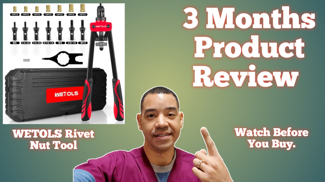 Witool Watch 3 Months Review & Demostration for WETOLS Rivet Nut Tool on ...