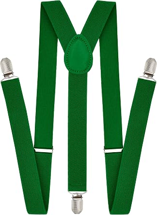 Dibi Suspenders for Men Y-Back Heavy Duty Mens Suspenders Strong Clips Elastic Adjustable Dress Pants Jeans Wedding Formal