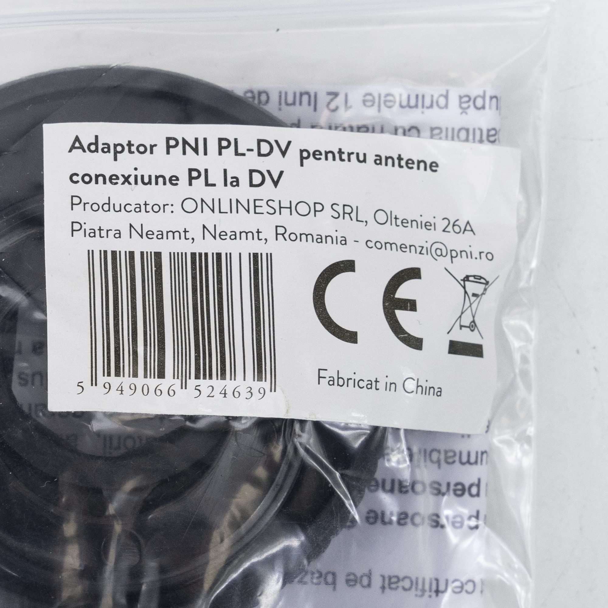 Adapter PNI PL-DV do anten połączeniowych PL na DV