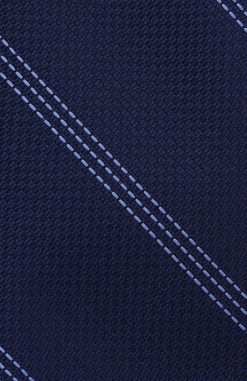 DKNY Men's Stripe Necktie | Slim 2.75" Width | Modern Classic Formal & Business Tie