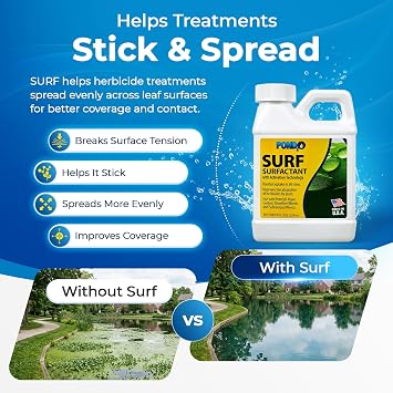 Pond2O Surf Non-Ionic Surfactant, 8oz