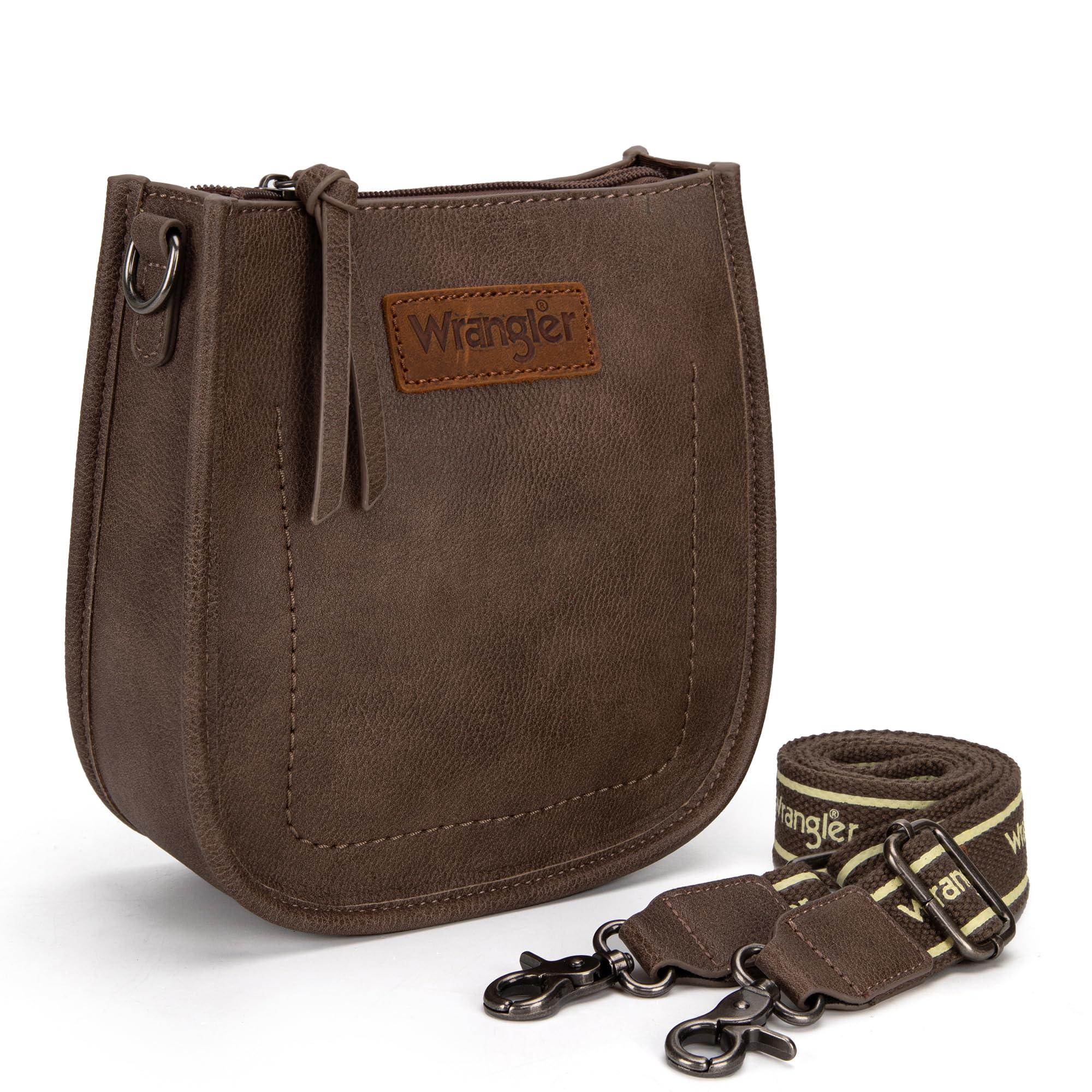 Wrangler - Pequeños bolsos cruzados para mujer, minibolsos de mano u hombro