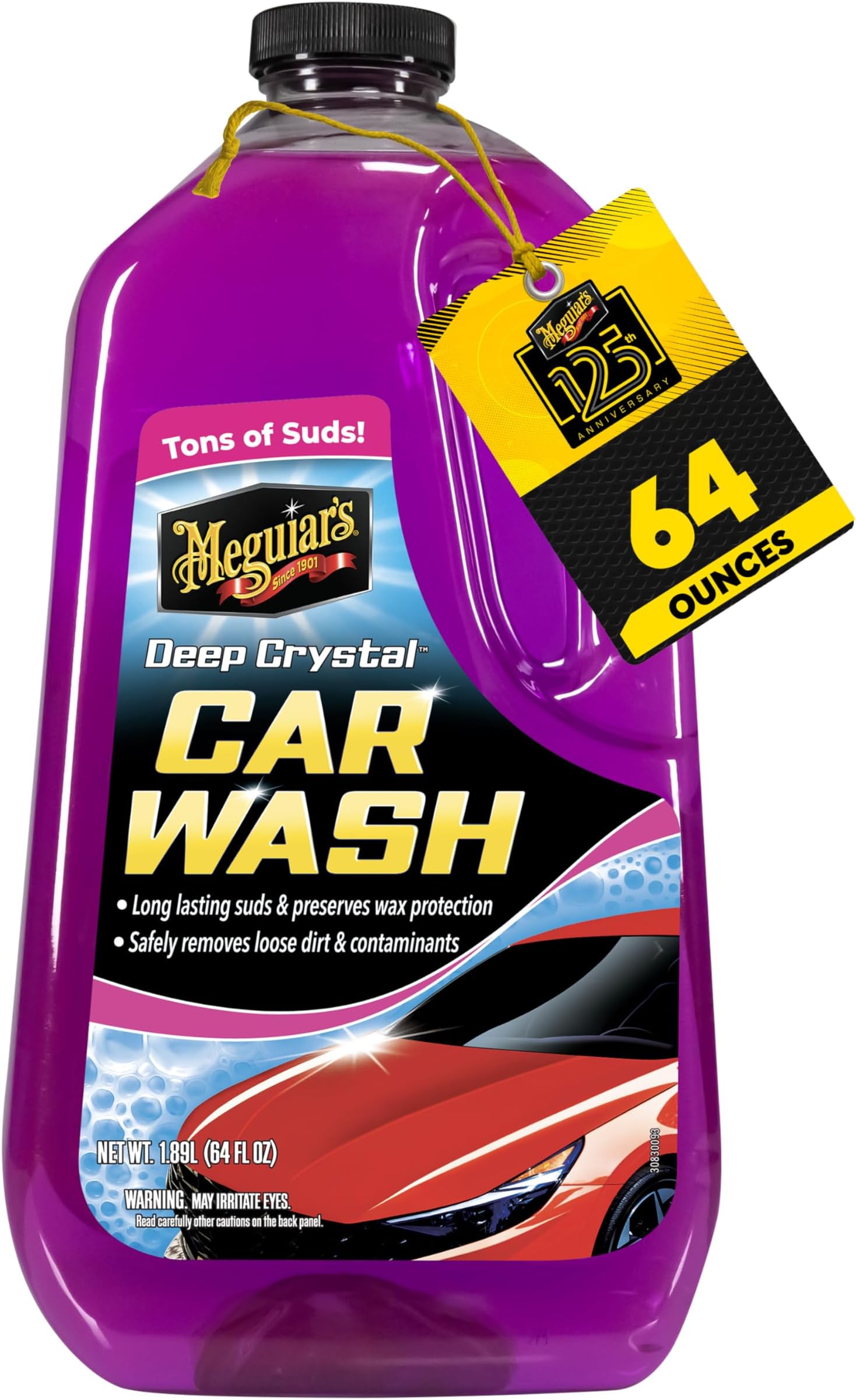 G10464 Deep Crystal Car Wash - 64 Oz.